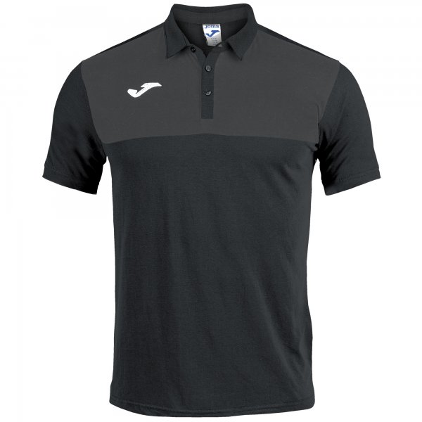 Winner Polo Black-anthracite S/s Joma