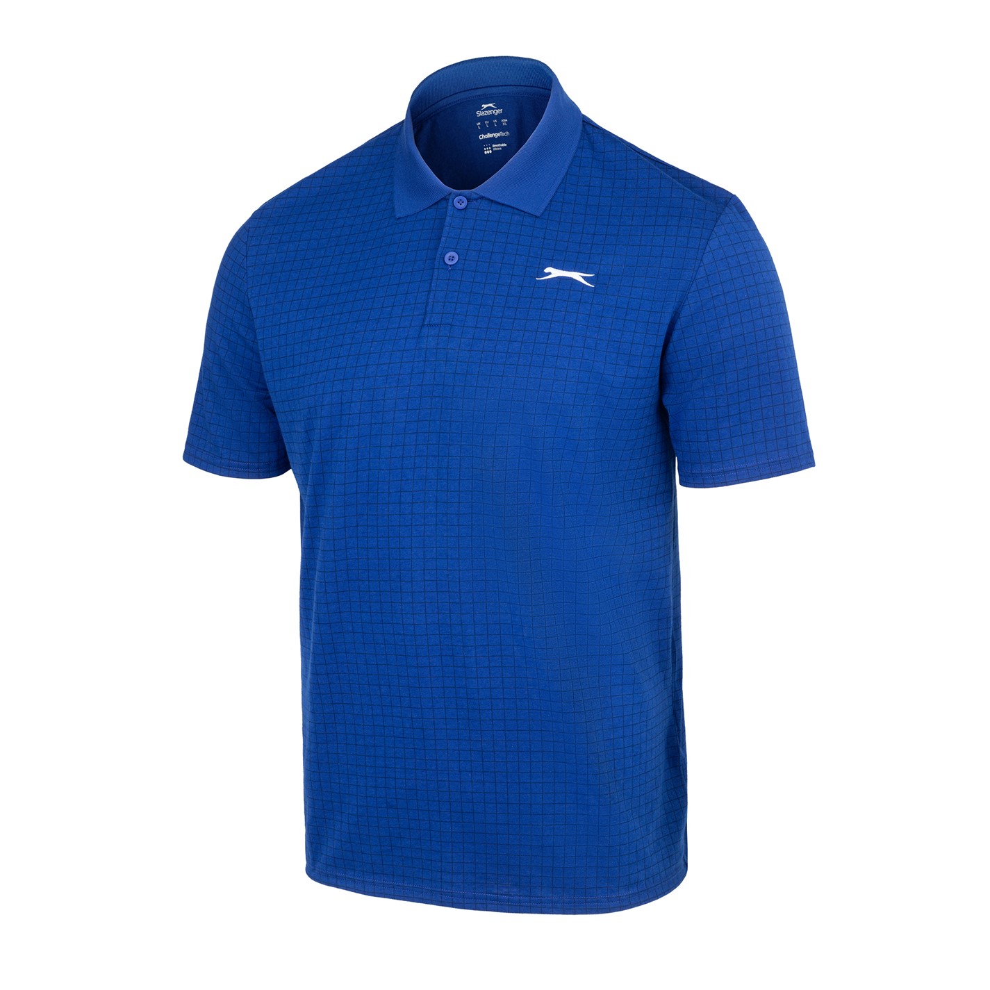 Slazenger Check Golf Polo barbat