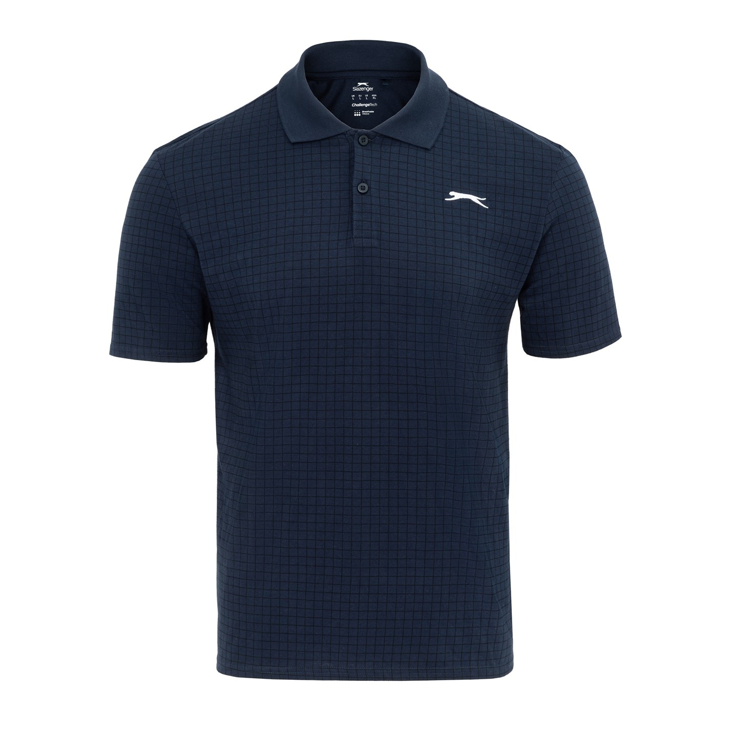 Slazenger Check Golf Polo barbat