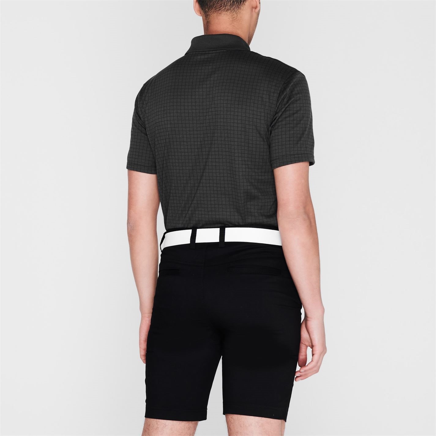 Slazenger Check Golf Polo barbat