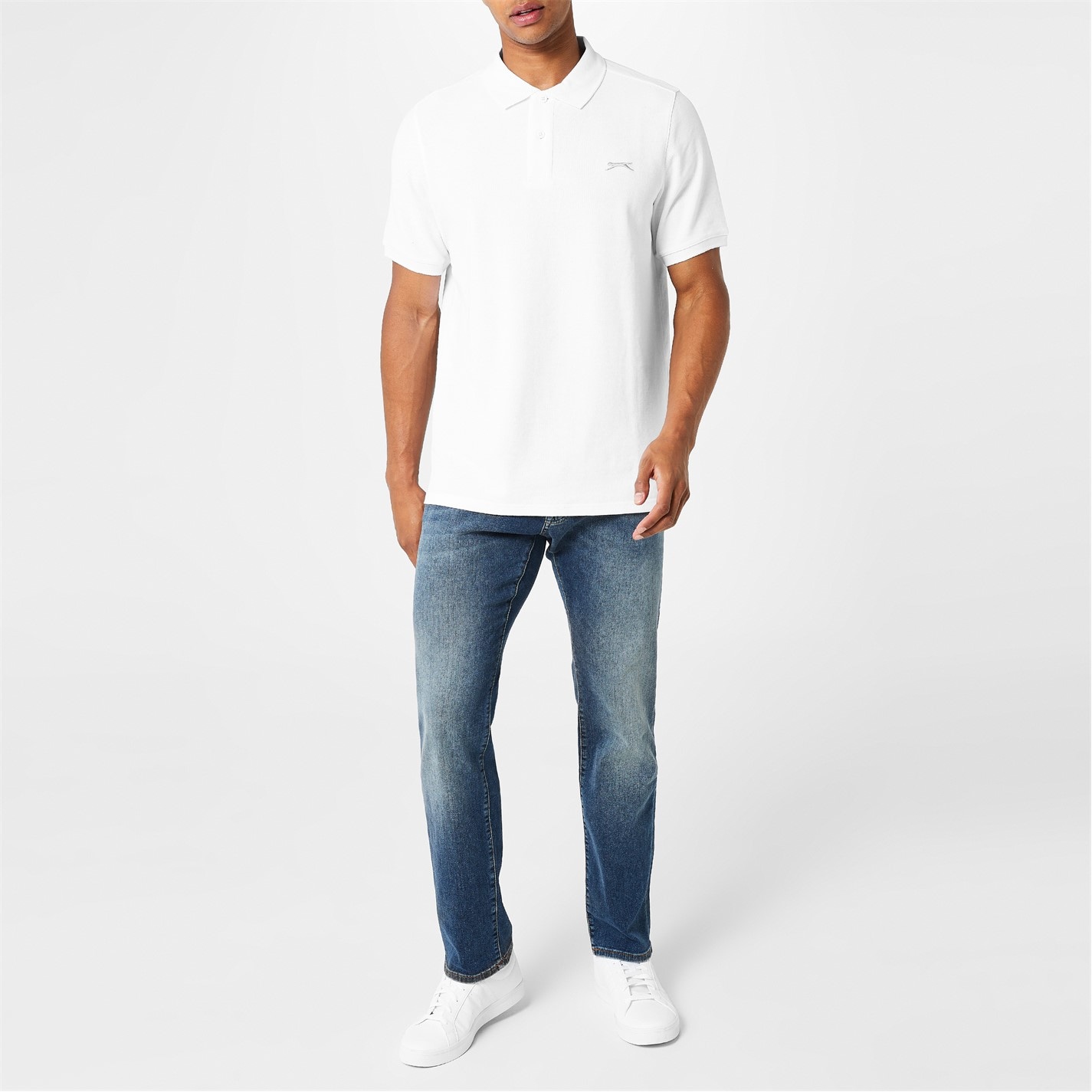 Camasa Slazenger Plain Polo barbat