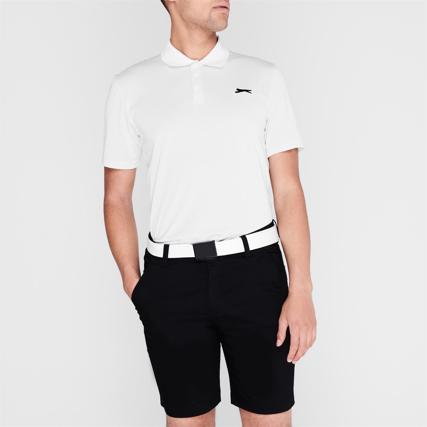 Camasa Slazenger Micro Stripe Golf Polo barbat