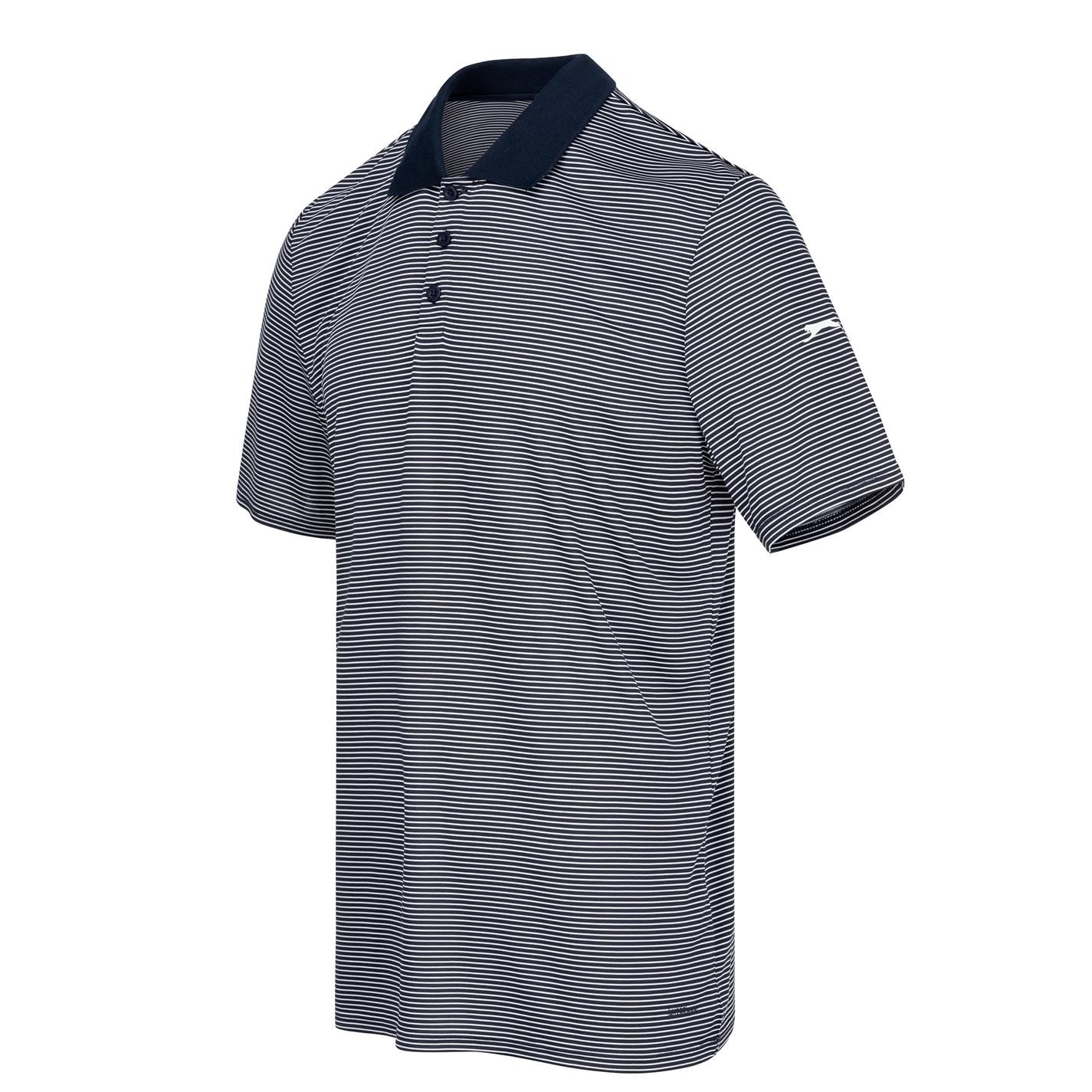 Camasa Slazenger Micro Stripe Golf Polo barbat