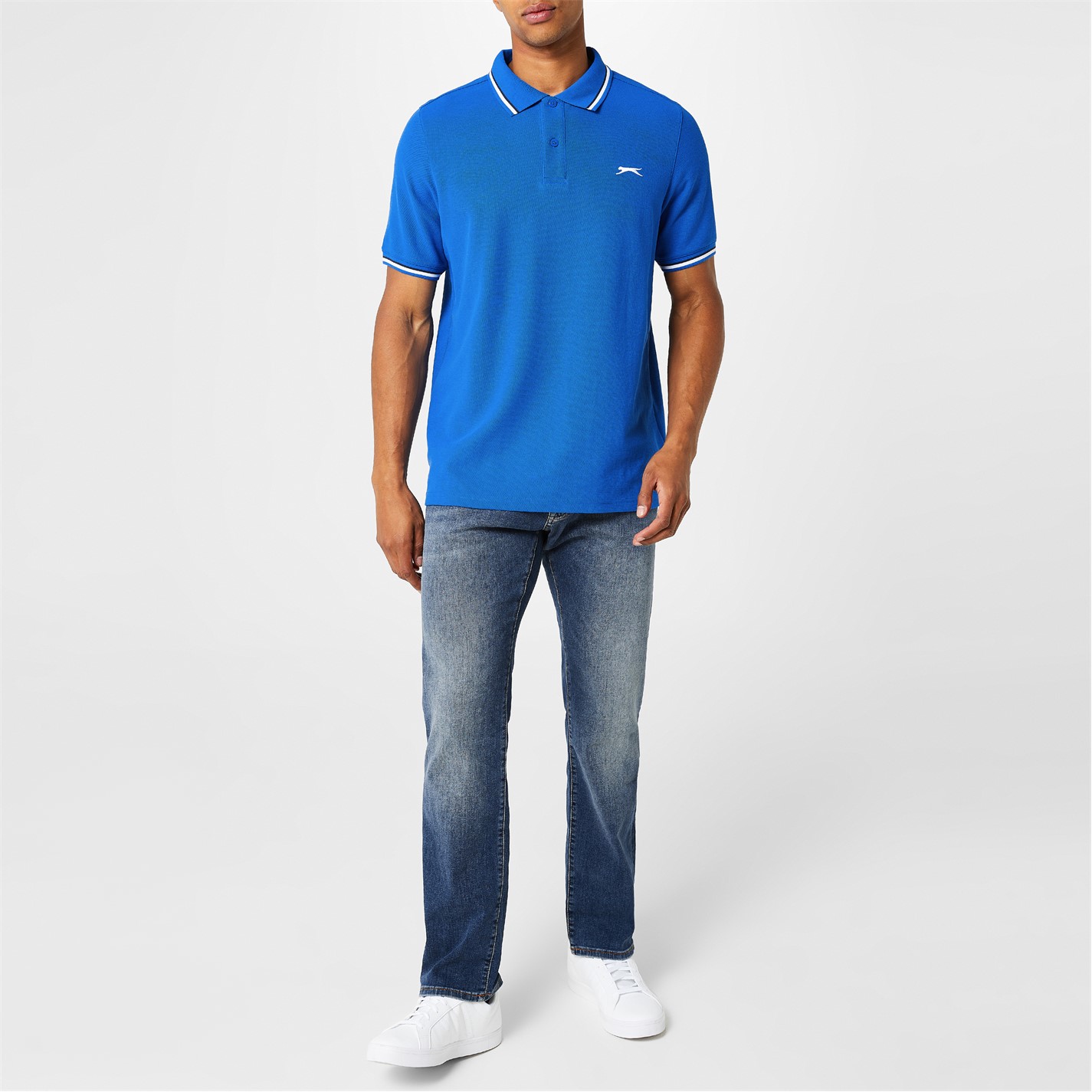 Camasa Slazenger Tipped Polo barbat