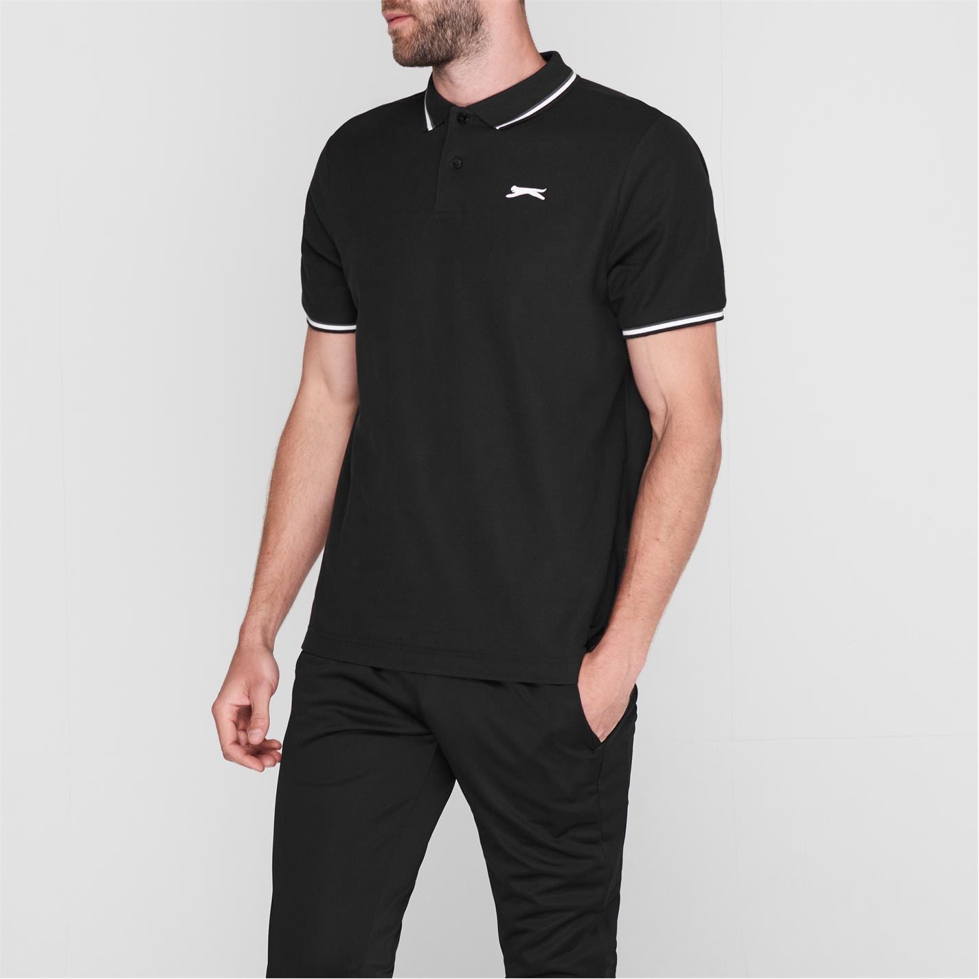 Camasa Slazenger Tipped Polo barbat