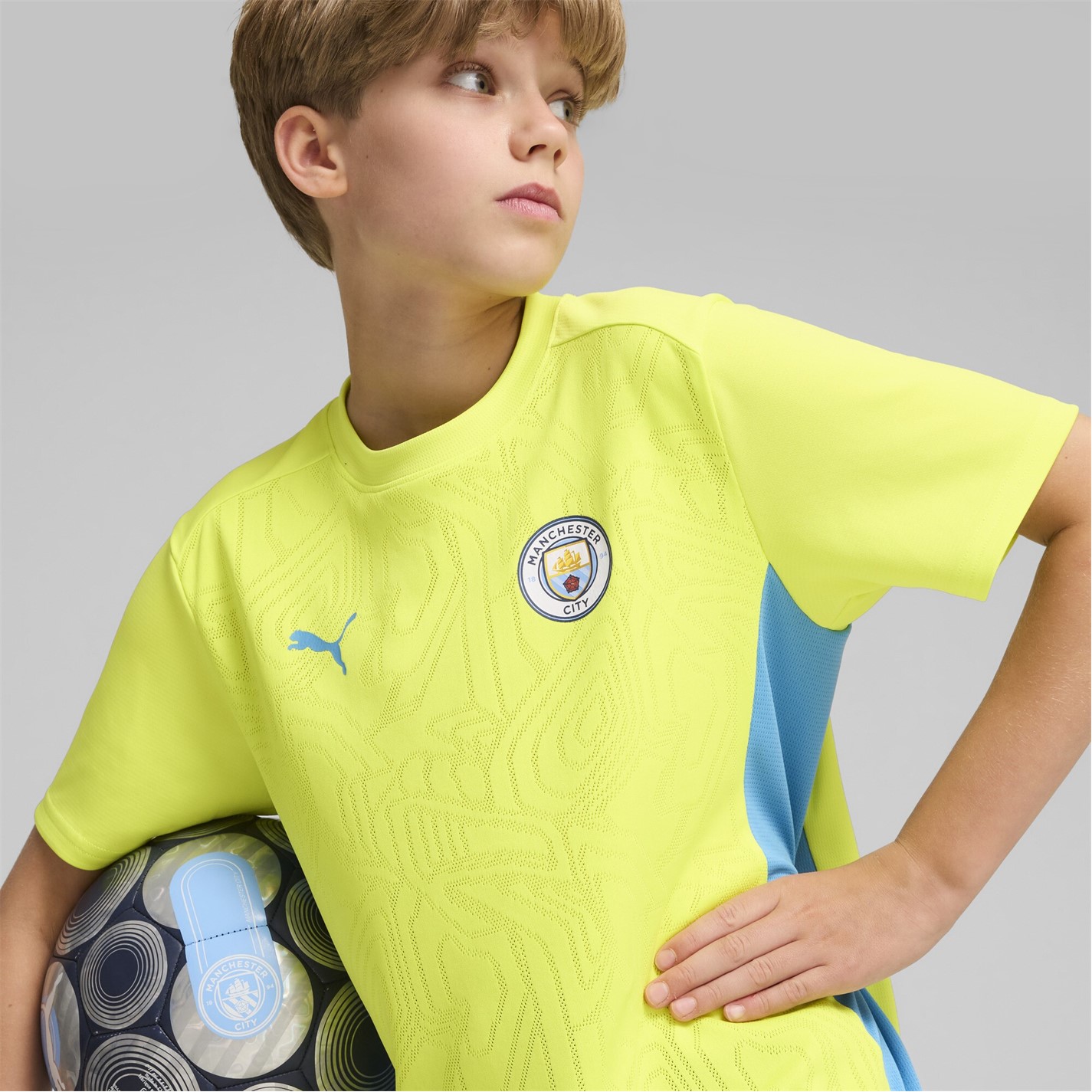 Camasa Puma Manchester City Training 2024 2025 copil