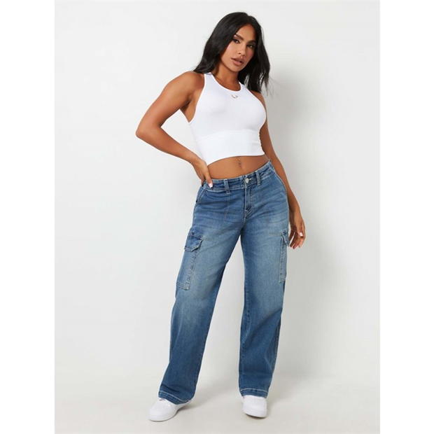 True Religion Cargo Sn Str Ld99