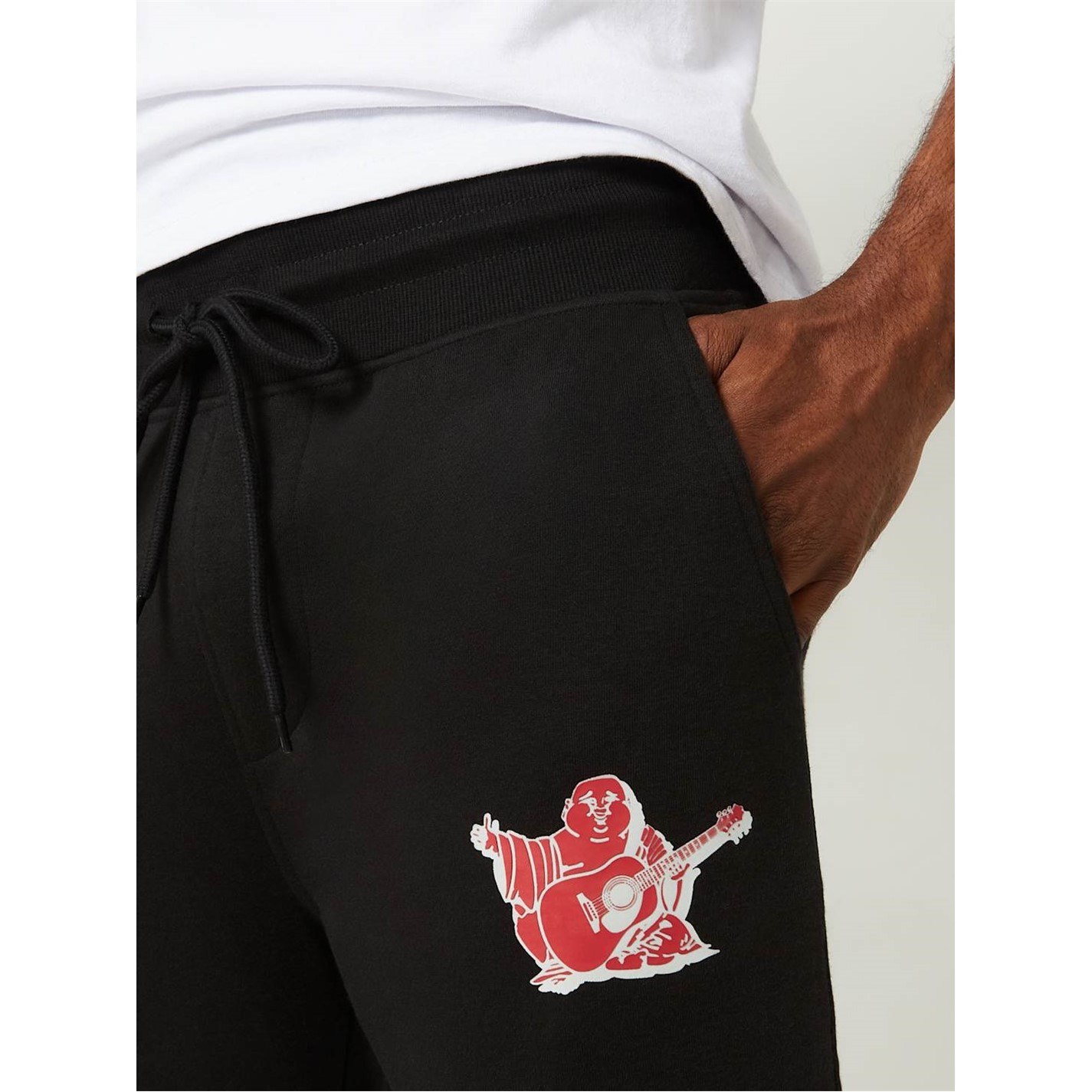 True Religion Radiant Buddha Straight Leg Jogging Bottoms barbat