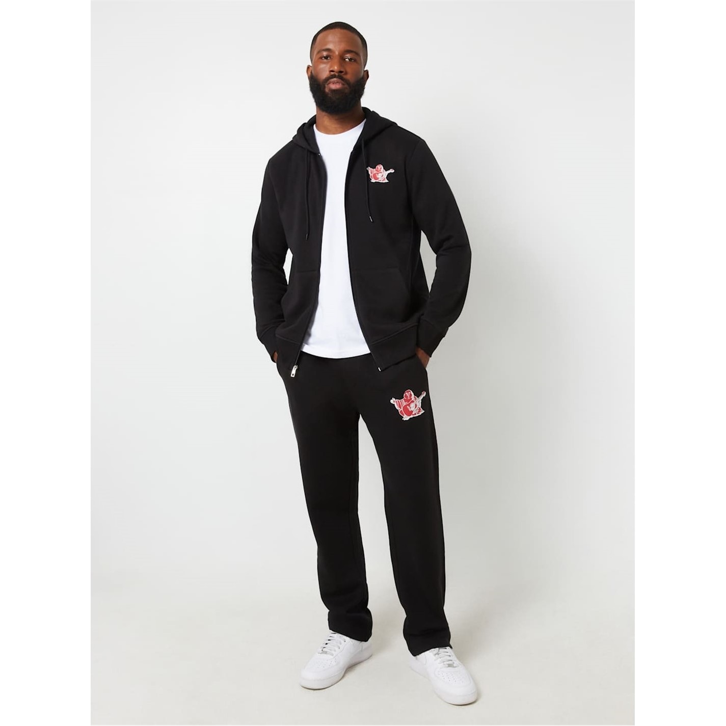 True Religion Radiant Buddha Straight Leg Jogging Bottoms barbat