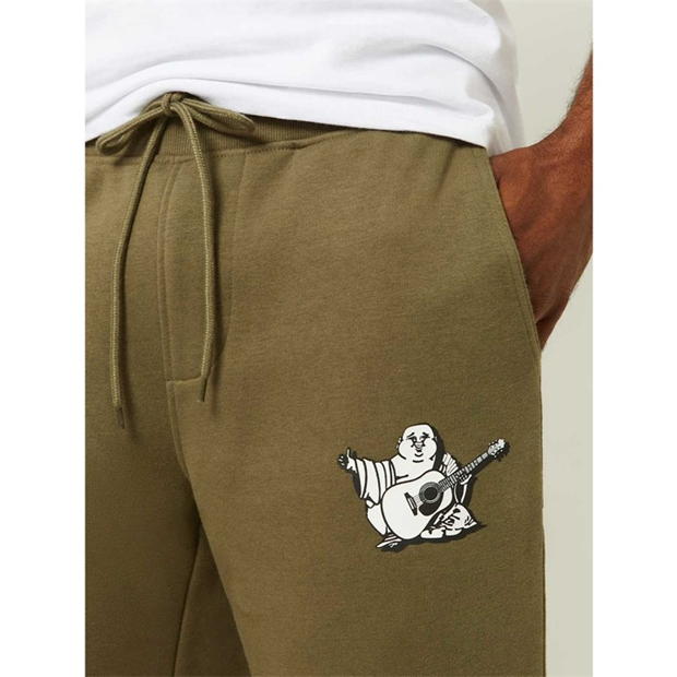 True Religion Radiant Buddha Straight Leg Jogging Bottoms barbat