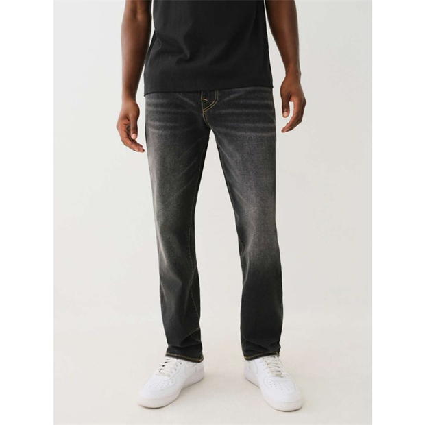 Blug True Religion Straight Fit Washed barbat