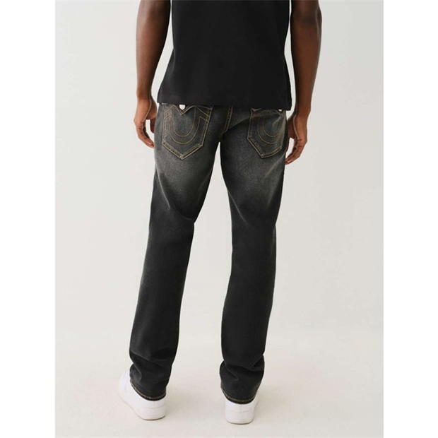 Blug True Religion Straight Fit Washed barbat