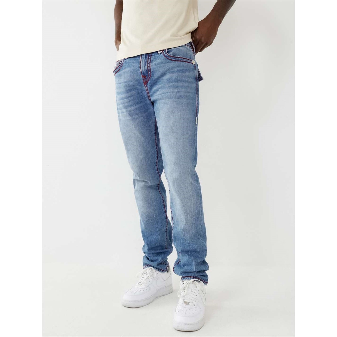 Blug True Religion Rocco Flap Super T barbat