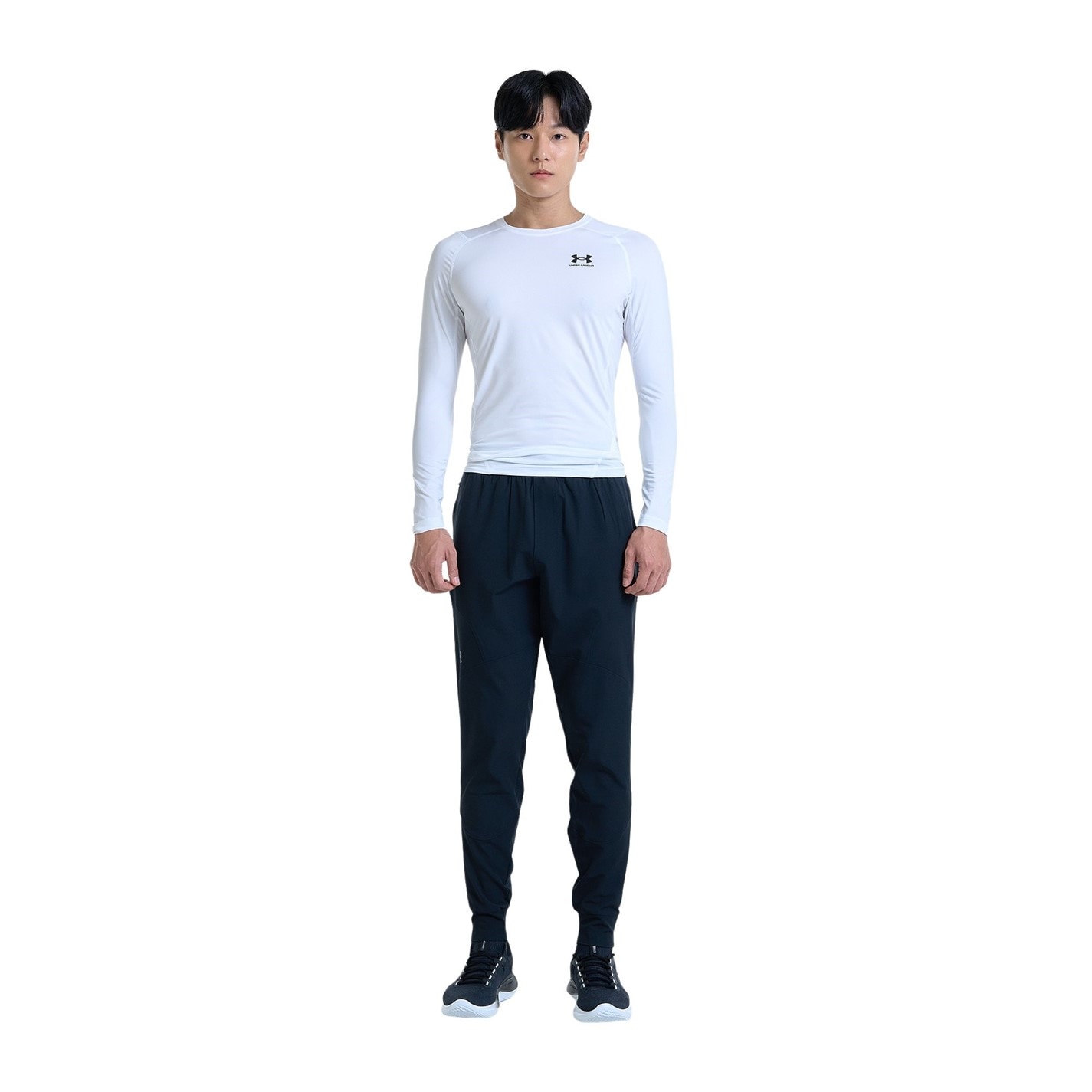 Under Armour Armour HeatGearr Maneca Lunga barbat