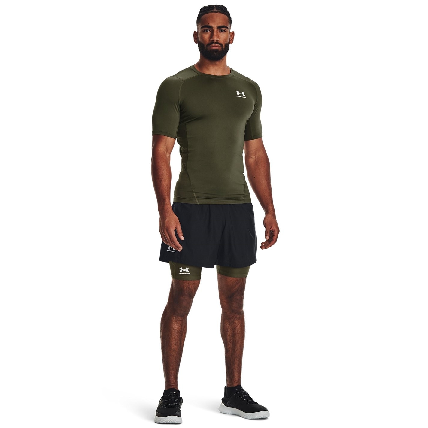 Under Armour Armour HeatGearr Maneca Scurta barbat