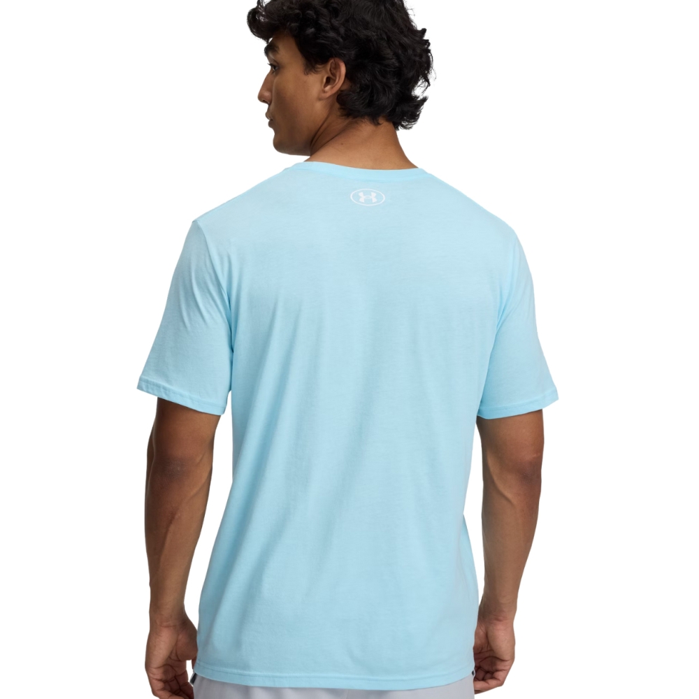 Under Armour Team Issue Wordmarsk SS men's jersey light blue 1329582 494