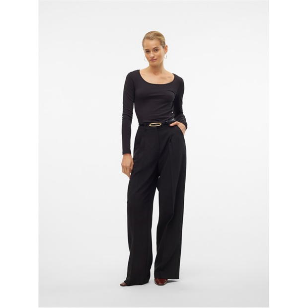 Camasa Vero Moda Maxi Maneca Lunga U-Neck T-